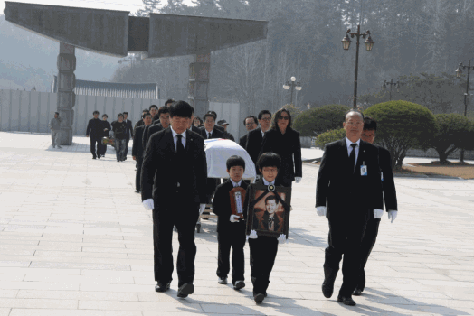 고 최은홍 5.18민주유공자 안장식 이미지